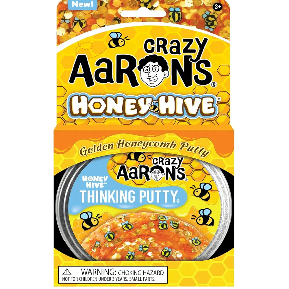 Crazy Aaron Honey Hive Full Size Thinking Putty Tin