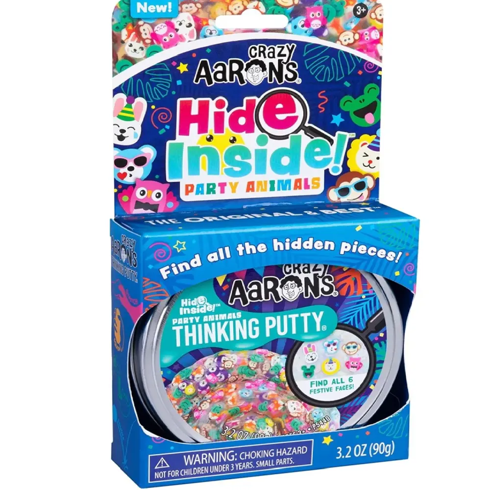 Crazy Aaron Party Animal Full Size 4 Thinking Putty Tin