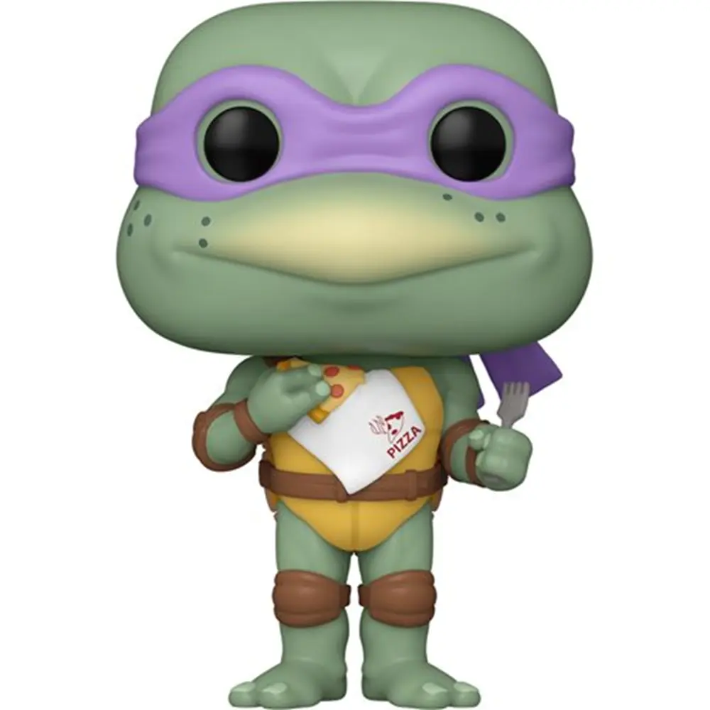 Funko Pop Movies: Teenage Mutant Ninja Turtles Donatello with Pizza and Napkin