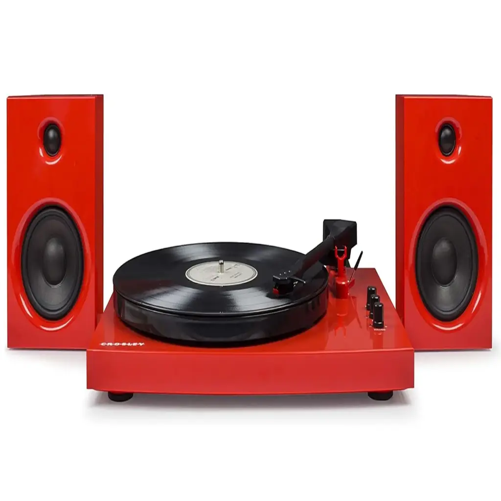 Crosley T100 Turntable - Red