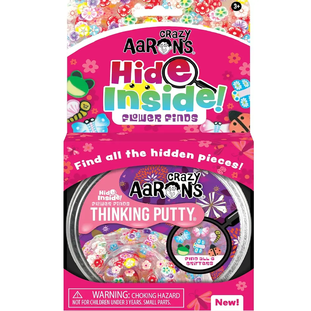 Crazy Aaron Flower Find Full Size Thinking Putty Tin