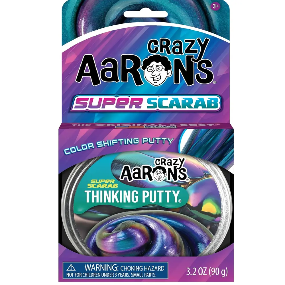 Crazy Aaron Super Scarab Full Size Thinking Putty Tin