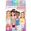 Make It Real Fashion Design Sketchbook Blooming Vibes