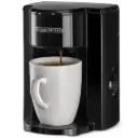 Black & Decker  1 cup coffee maker 350W black 
