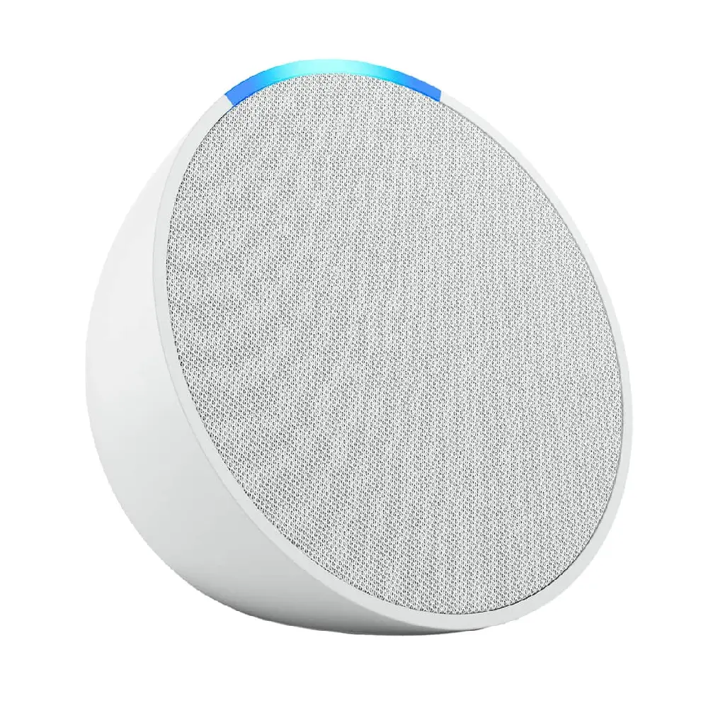 Amazon Echo Pop Smart BluetoothSpeaker with Alexa - White