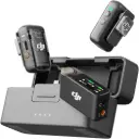 ميكروفون لاسلكي DJI Mic 2 (مرسلان + مستقبل واحد + حافظة شحن)