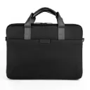 UNIQ STOCKHOLM PROTECTIVE NYLON MESSENGER BAG (UP TO 16”) - MIDNIGHT BLACK (MIDNIGHT BLACK)