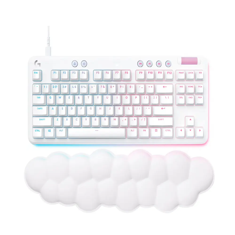 Logitech G713 White Gaming Keyboard