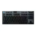 لوجيتك G915 X لايتسبيد TKL لو-بروفايل وايرلس لوحة مفاتيح ألعاب أسود