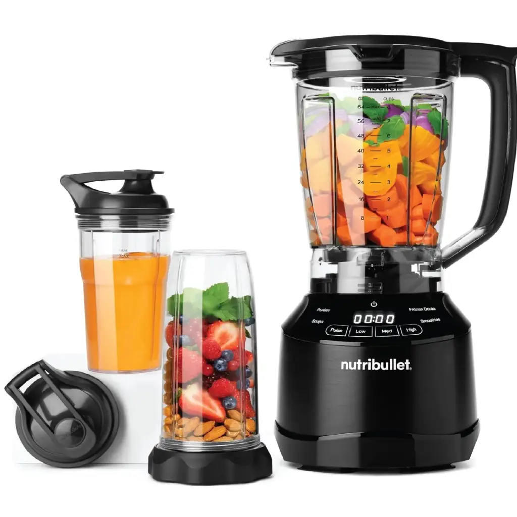 خلاط Nutribullet الذكي بلمسة واحدة  كومبو بقوة 1500 واط