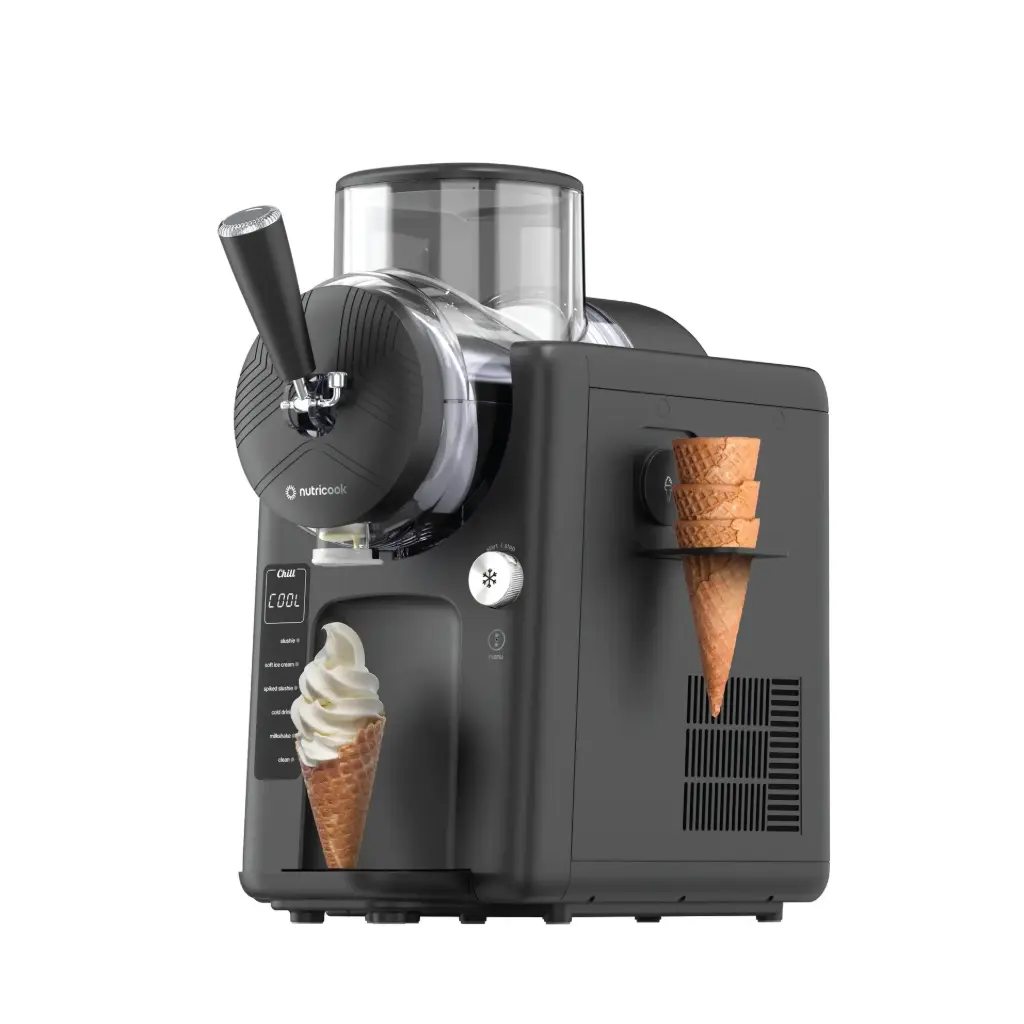 صانعة الآيس كريم والمثلجات Nutricook Frost Slush & Swirl  آيس كريم سوفت سيرف وحلويات مجمدة