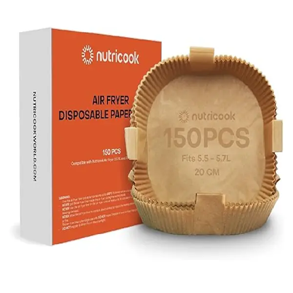 أوراق حماية للقلاية الهوائية Nutricook  مقاس 20 سم (150 قطعة)