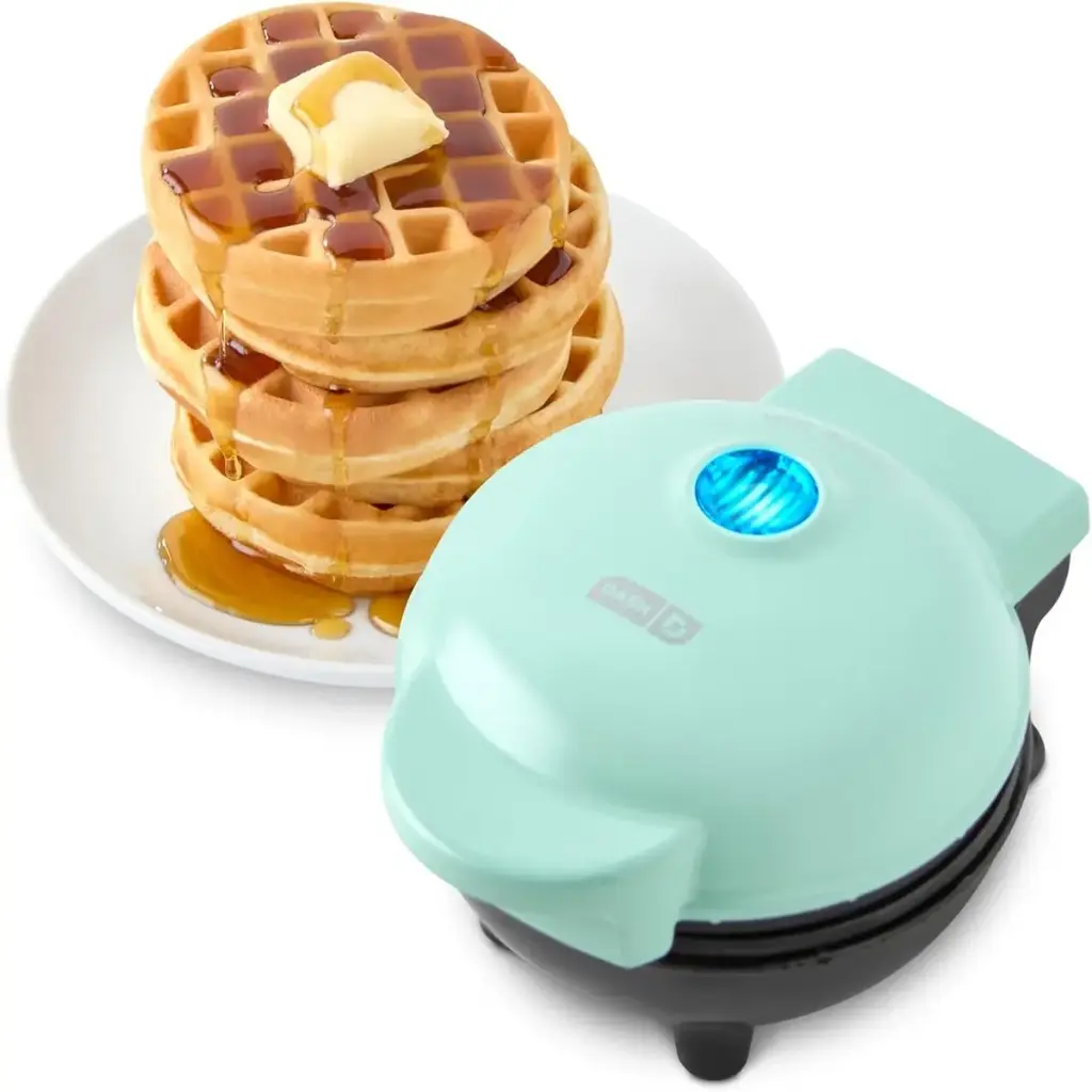 DASH WAFFLE MAKER AQUA
