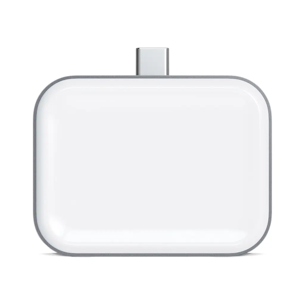 قاعدة شحن لاسلكية USB-C من ساتيشي لسماعات إيربودز اللاسلكية وإيربودز برو