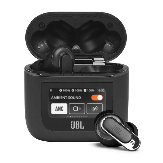 سماعات أذن لاسلكية حقيقية JBL Tour Pro 2 مع تقنية إلغاء الضوضاء