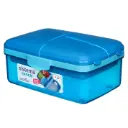 حافظة Sistema Slimline Quaddie بسعة 1.5 لتر.