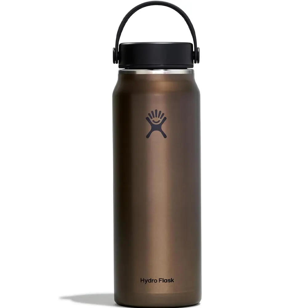 Hydroflask Vacuum Bottle Obsidian Wide Mouth 950Ml