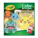 Crayola – مجموعة التلوين والملصقات بوكيمون