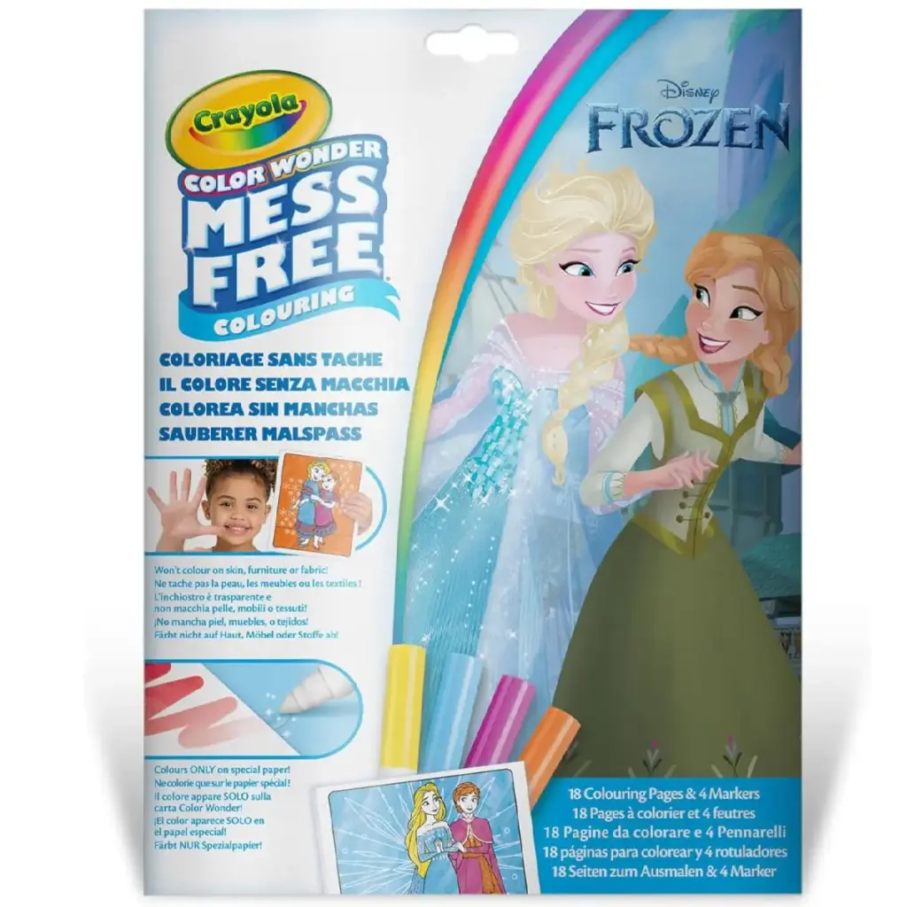 Crayola – مجموعة تلوين Color Wonder لشخصيات Frozen، Ml