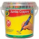 Crayola - 24 Mk Jumbo Crayons