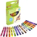 Crayola - 16 Mk Washable Triangular Crayons