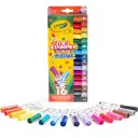 Crayola - 16 Mini Washable Stampers Markers