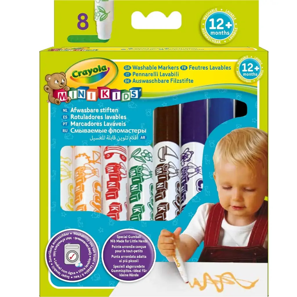 Crayola – 8 أقلام تلوين