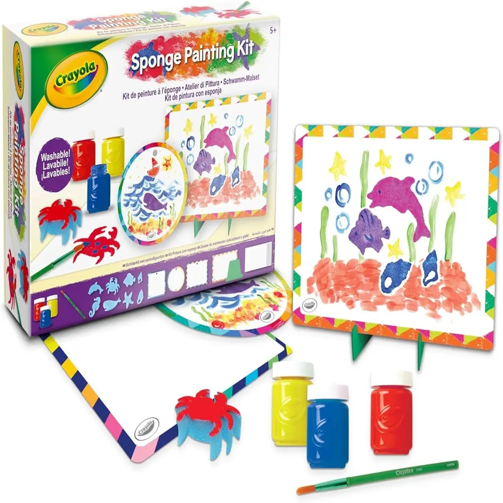 Crayola - Sponge Painting Kit