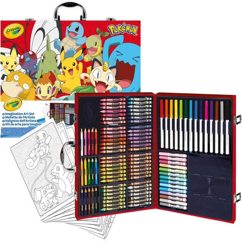 Crayola – حقيبة الإلهام الفنية بوكيمون