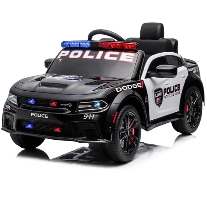 Licensed Dodge Charger Police Pursuit RC Ride On Car