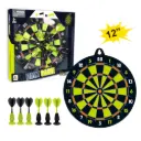 Aojie Sport - 12" Target Set (W/ 6 Darts)