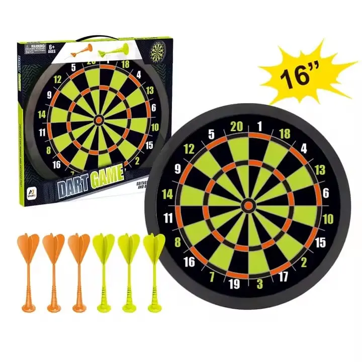Aojie Sport - 16" Target Set (W/ 6 Darts)