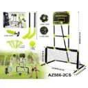 Aojie Sport - 3 In 1 Combo Set (Basketball Soccer Hockey Set)
