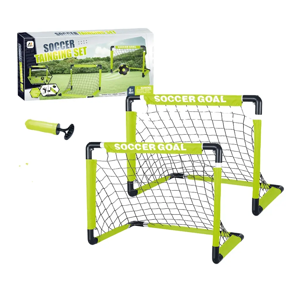 Aojie Sport - Foldable Soccer Goal Set (W/ 5.5 " Ball)