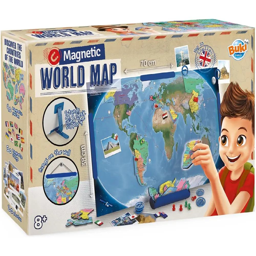 Buki - Magnetic World Map
