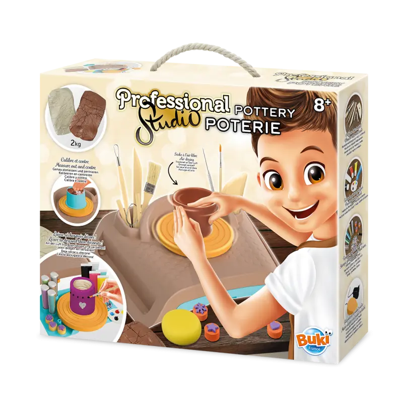 بوكي – مجموعة استوديو احترافي للفخار 1x4