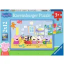 Ravensburger - مغامرات بيبا 2 × 12 قطعة لغز