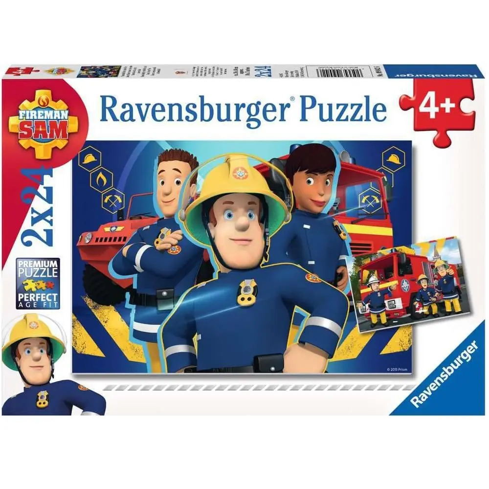 Ravensburger رجل الإطفاء سام 2 × 24 قطعة