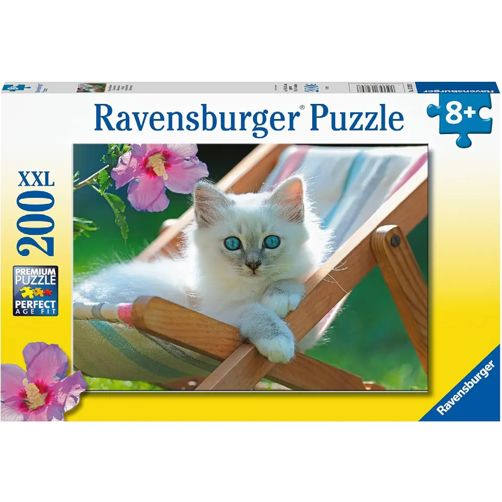 Ravensburger White Cat 200 Pieces