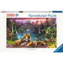 Ravensburger Tiger In Paradies Lagune  3000P