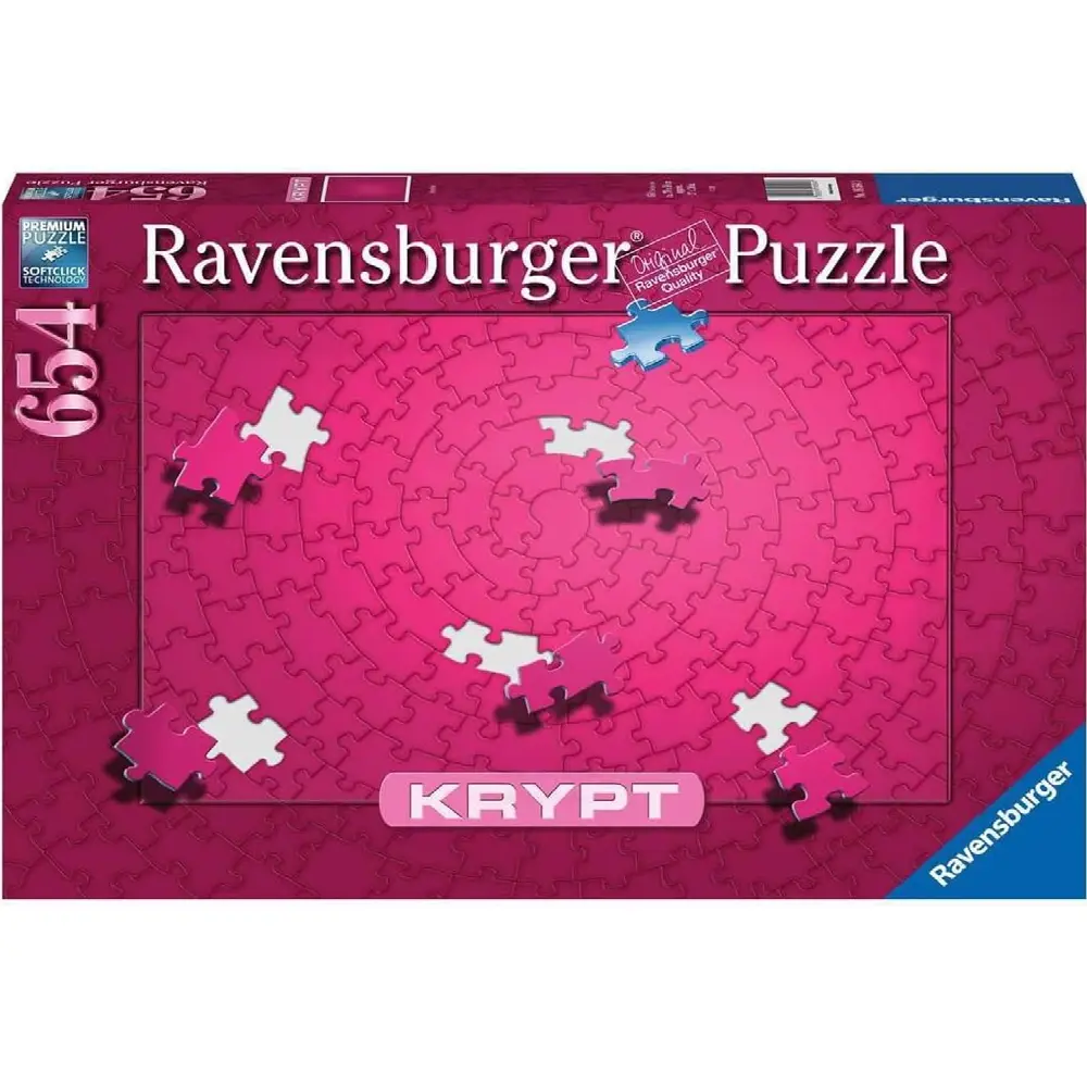Ravensburger كريبت وردي 654 قطعة