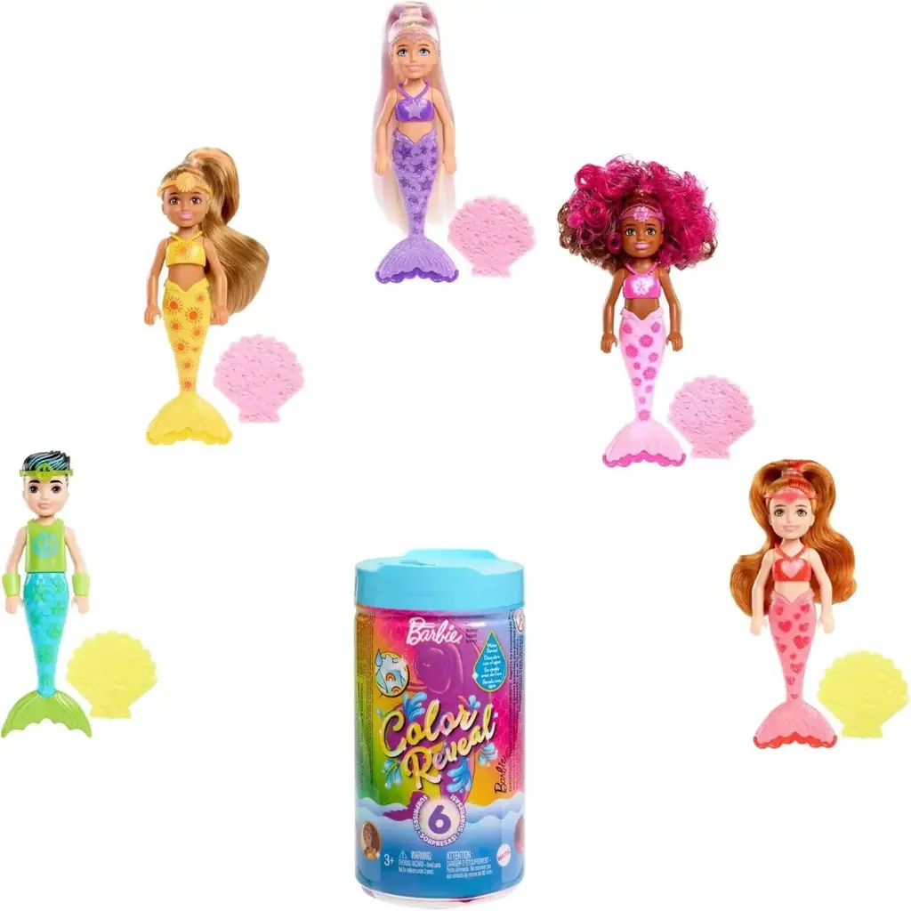Barbie Chelsea Color Reveal Mermaid 