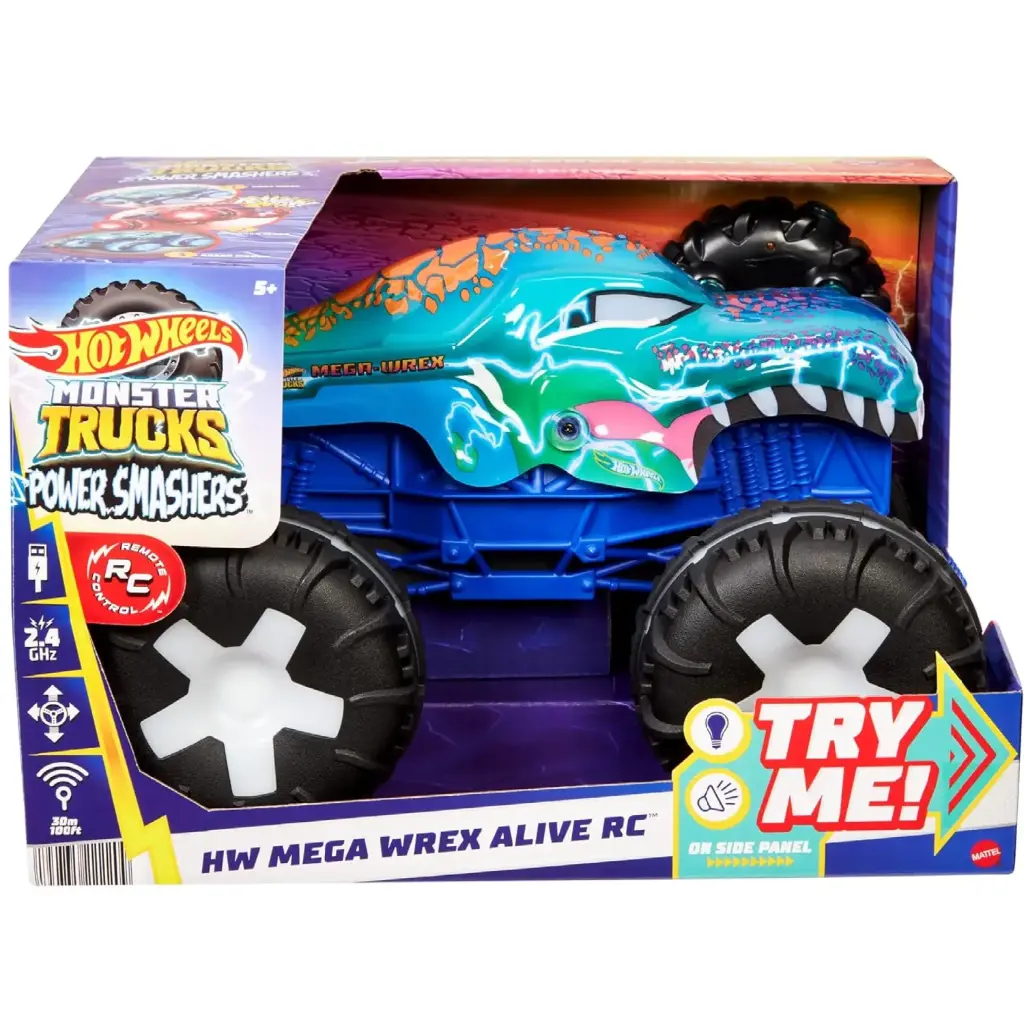 Hot Wheels Mt R/C 1:15 Mega Rex Ls