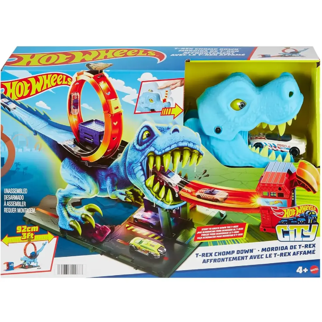 Hot Wheels City Trex Chomp Down