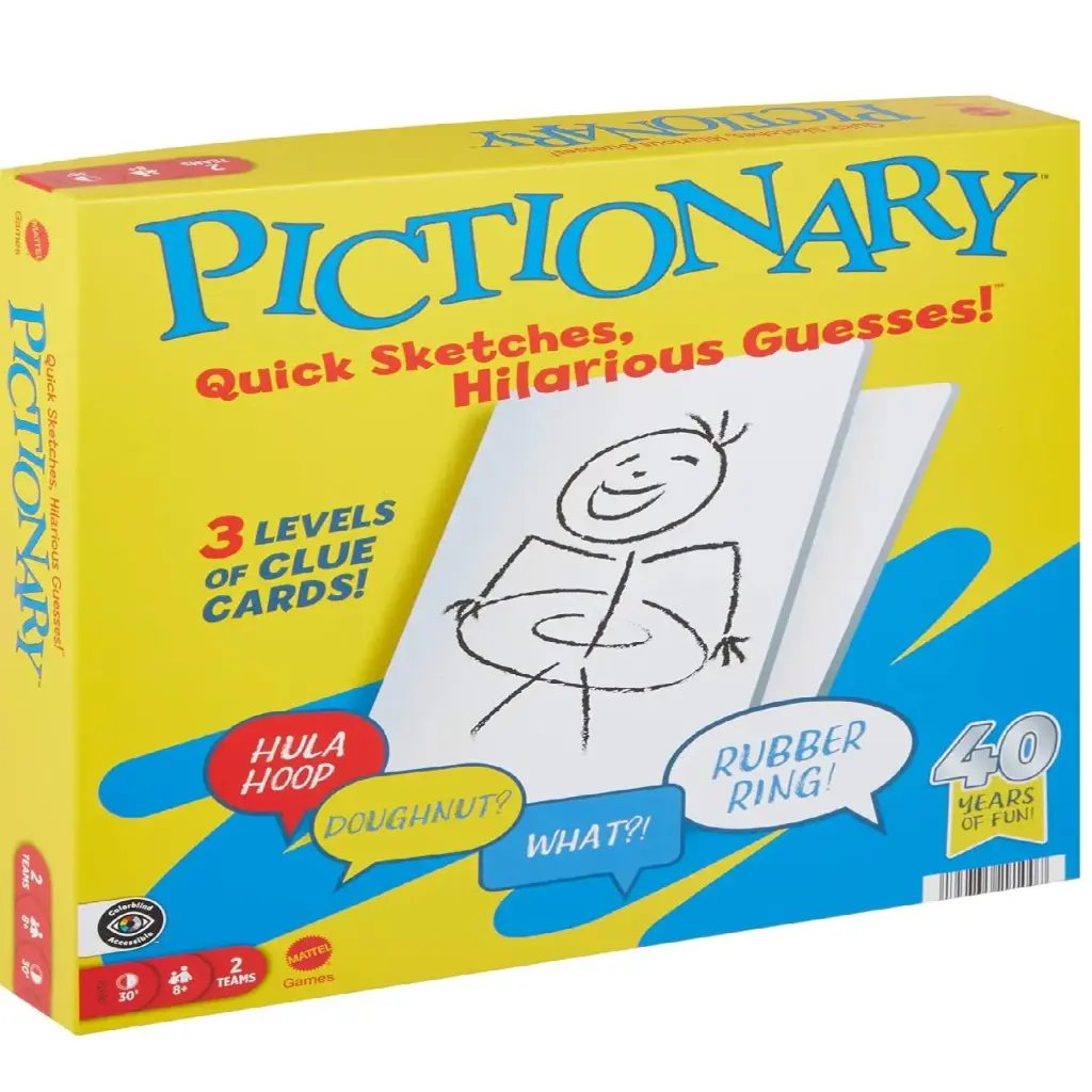 Pictionary Family Board Game Refresh From Tates Toyworld