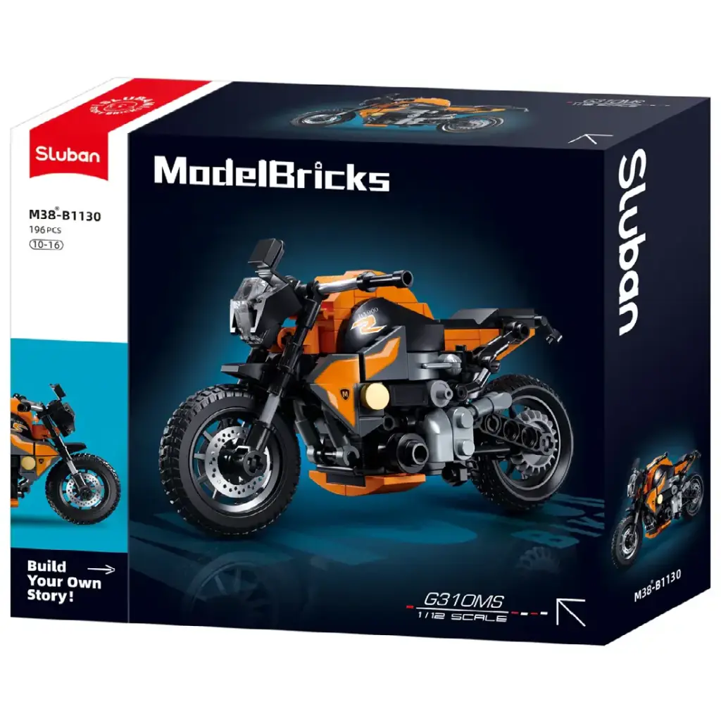 Sluban Modelbricks G310Ms Motorcycle 1.12 196 Pcs
