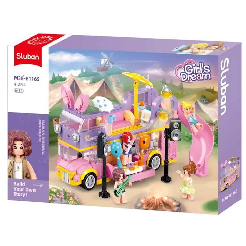Sluban Girls Dream Music Rv 412 Pcs