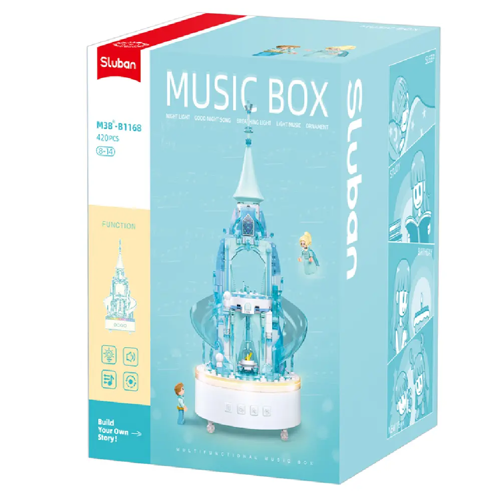Sluban Music Box Ice Castle