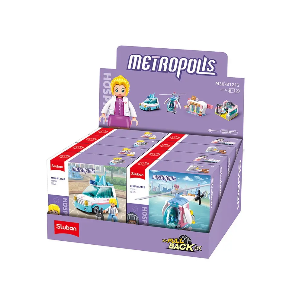 Sluban Metropolis Pet 4 Types