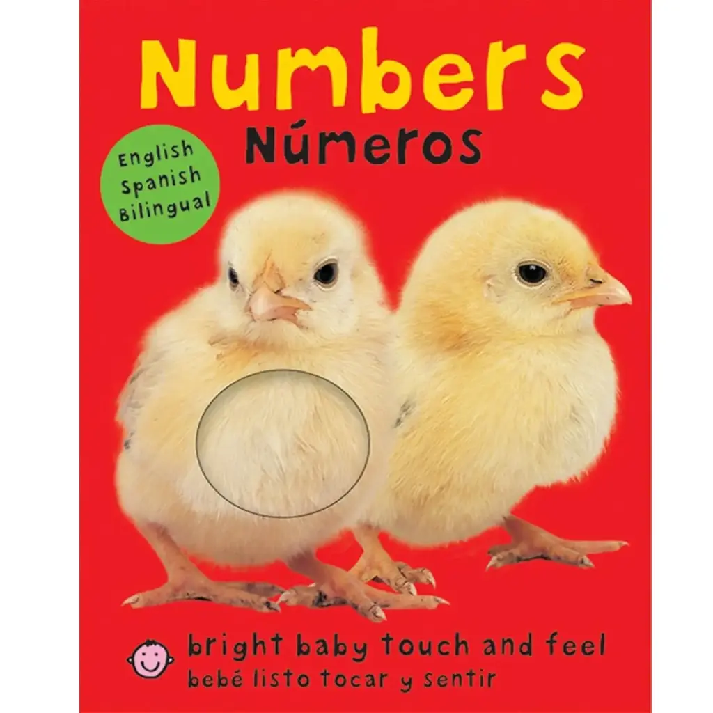 Bright Baby Touch & Feel: Bilingual Numbers / Numeros: English-Spanish Bilingual